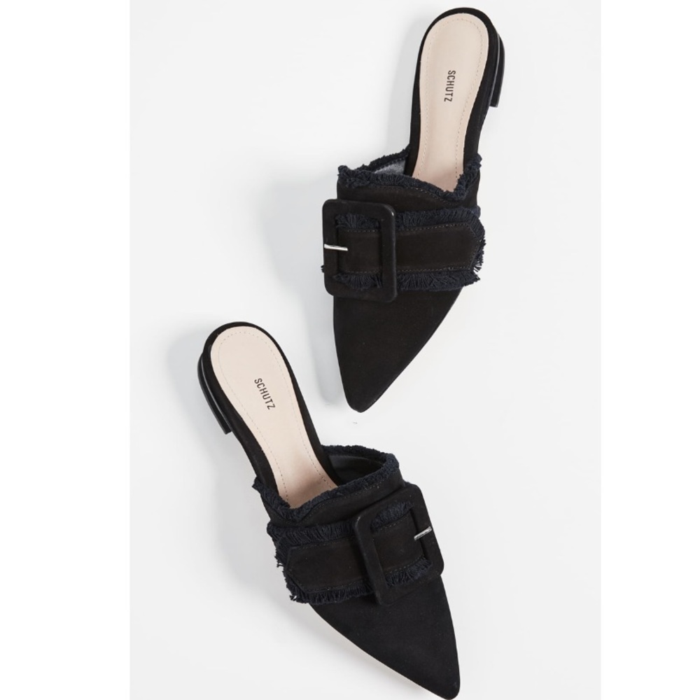 Women’s size 8 Schutz pointed toe casual mules